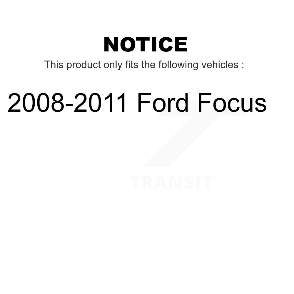 Front Suspension Control Arm And Tie Rod End Kit For 2008-2011 Ford Focus K72-101025