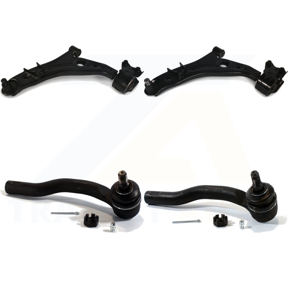 Front Suspension Control Arm And Tie Rod End Kit For Ford Edge Lincoln MKX K72-101006
