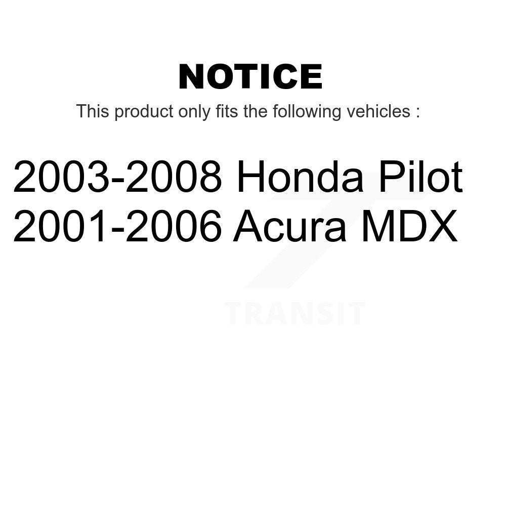 Front Suspension Control Arm And Tie Rod End Kit For Honda Pilot Acura MDX K72-101013