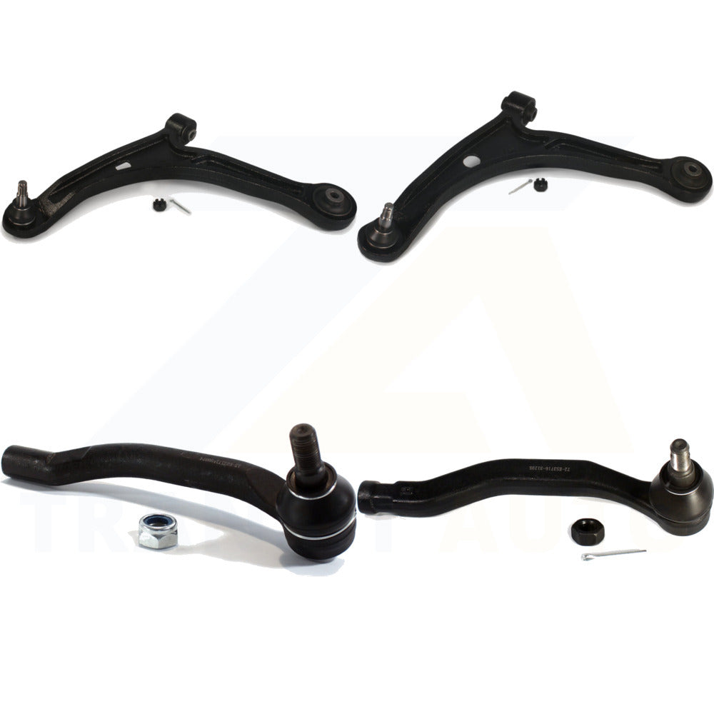 Front Suspension Control Arm And Tie Rod End Kit For Honda Pilot Acura MDX K72-101013