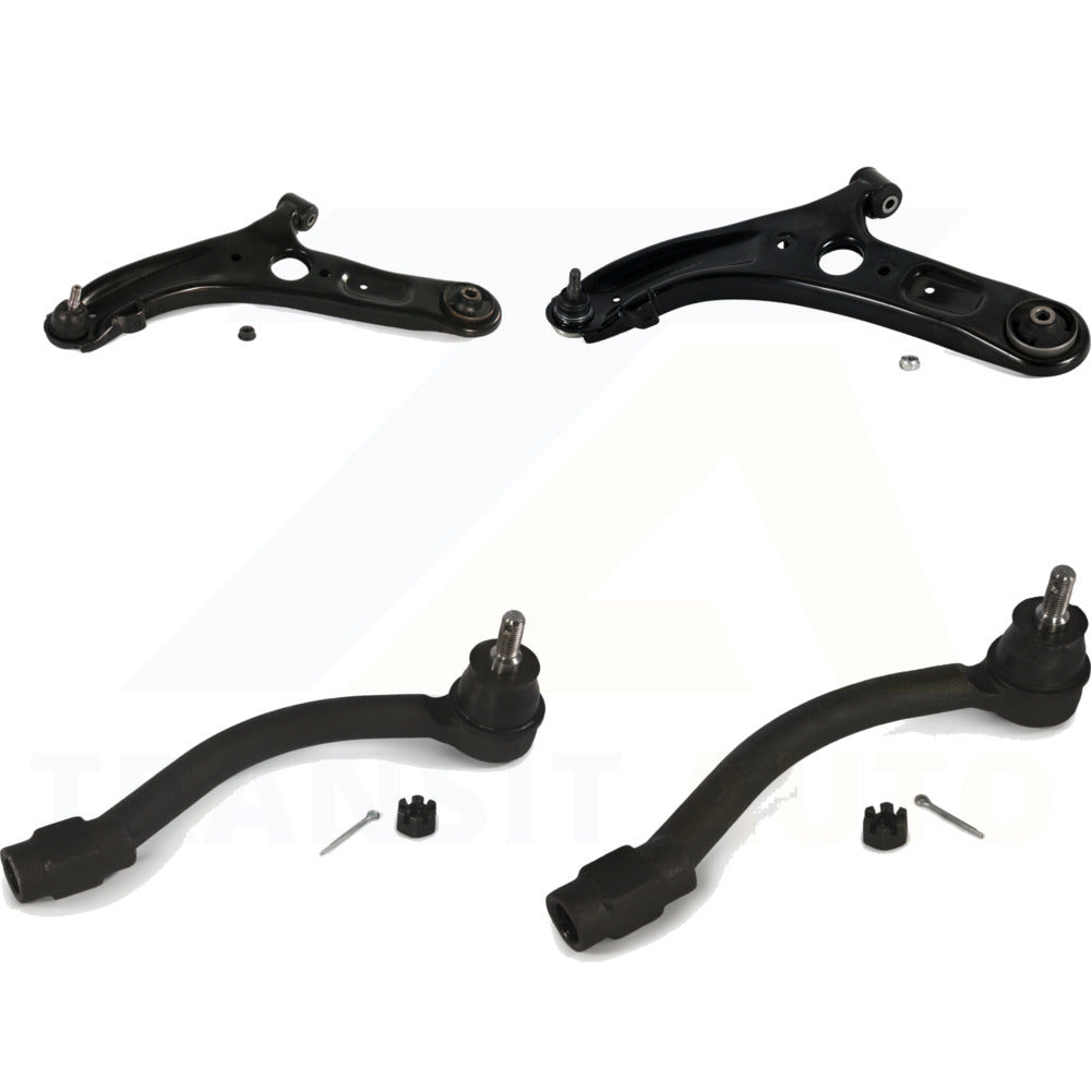 Front Suspension Control Arm And Tie Rod End Kit For Hyundai Elantra Veloster GT Coupe K72-101019