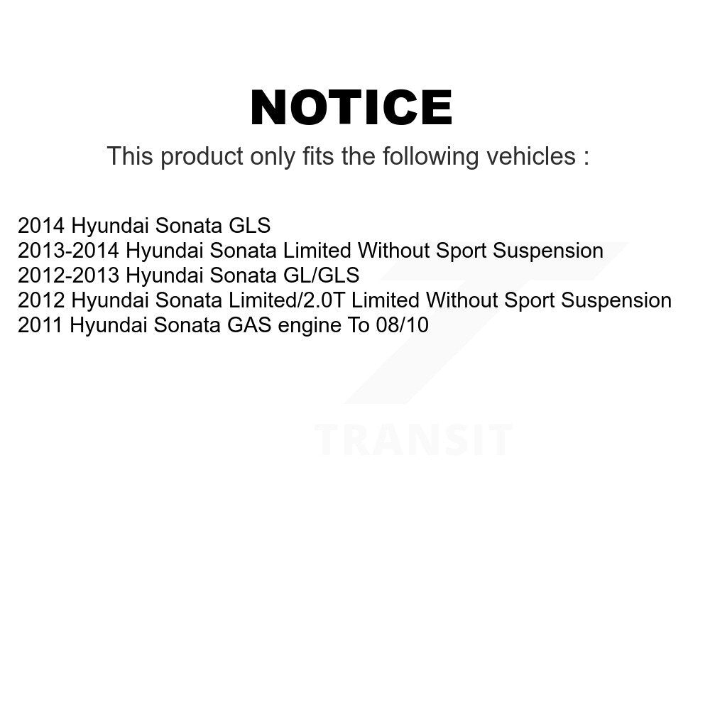 Front Suspension Control Arm And Tie Rod End Kit For Hyundai Sonata K72-101020