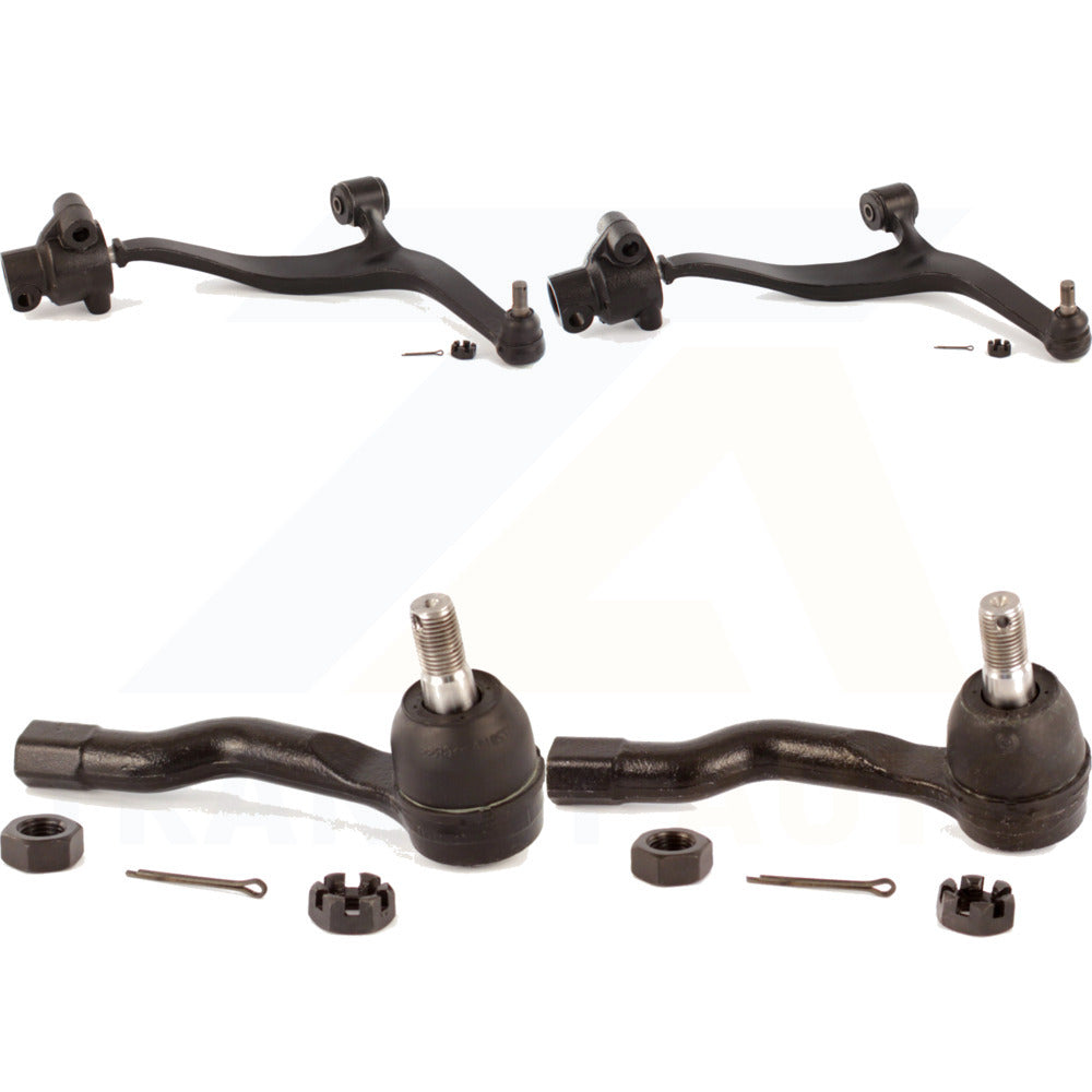Front Suspension Control Arm Assembly And Tie Rod End Kit For 2003-2008 Infiniti FX35 FX45 INFINITI KTR-102649