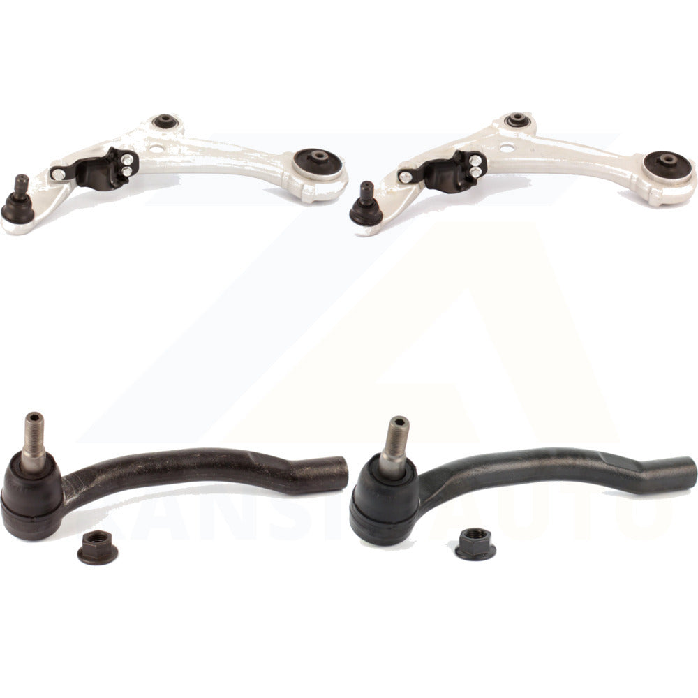 Front Suspension Control Arm Assembly And Tie Rod End Kit For 2007-2011 Nissan Altima Hybrid KTR-102636