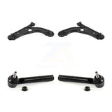 Front Suspension Control Arm Assembly And Tie Rod End Kit For 2012-2017 Fiat 500 Naturally Aspirated KTR-103130
