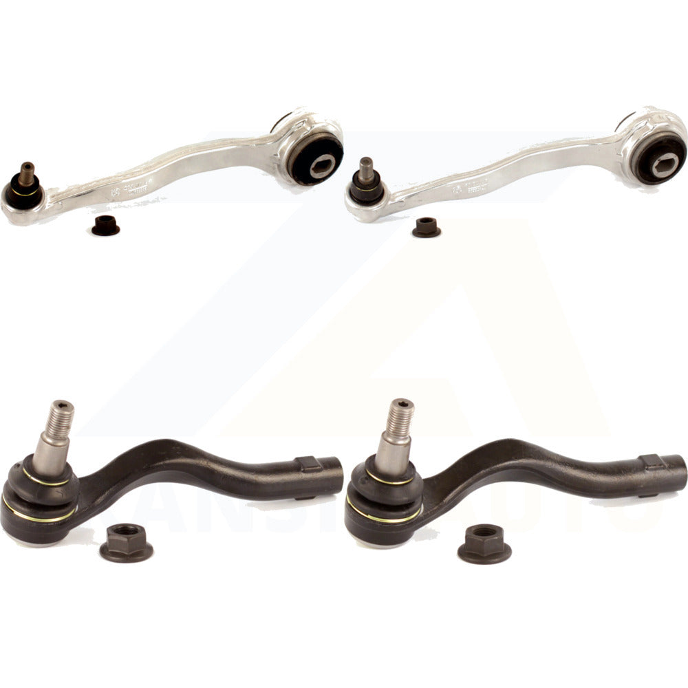 Front Suspension Control Arm Assembly And Tie Rod End Kit For 2017 Mercedes-Benz E400 Coupe with RWD KTR-104030
