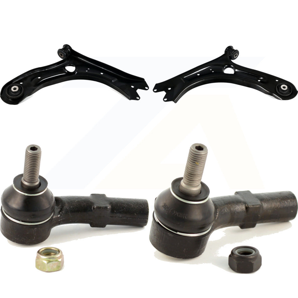 Front Suspension Control Arm Assembly And Tie Rod End Kit For 2020-2022 Volkswagen Passat KTR-104486