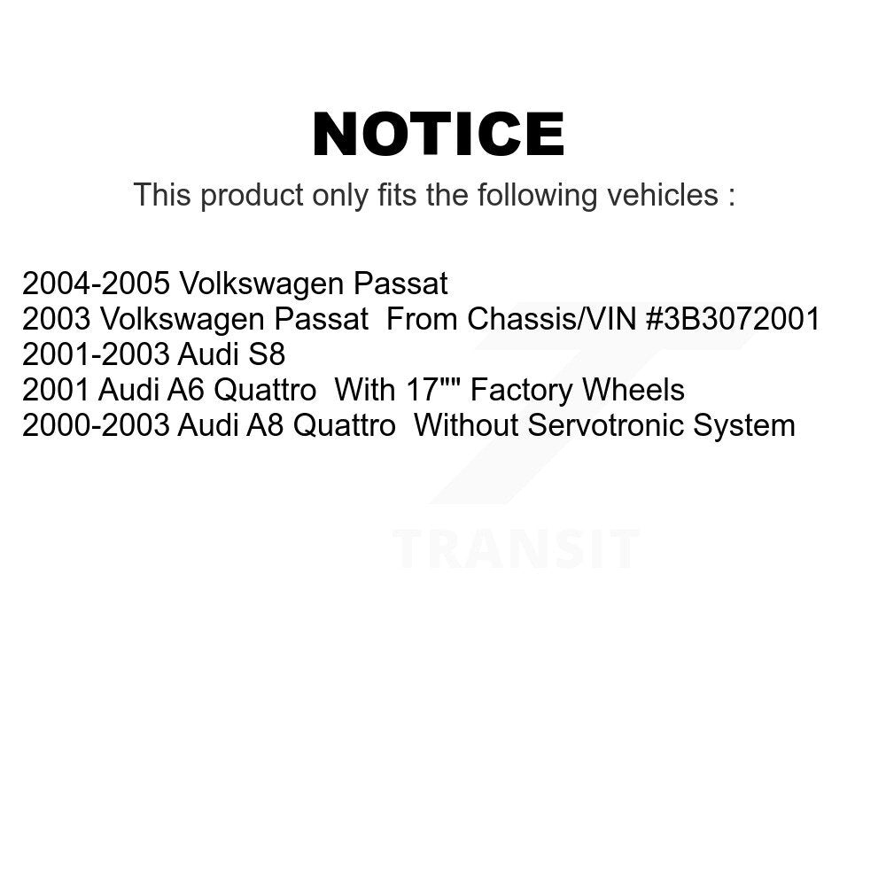 Front Suspension Control Arm Assembly And Tie Rod End Kit For Volkswagen Passat Audi A6 Quattro A8 S8 KTR-102624