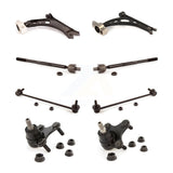 Front Suspension Control Arm Steering Tie Rod End Stabilizer Bar Link Ball Joint Kit (8Pc) For Audi A3 Quattro Without Sport KTR-104563