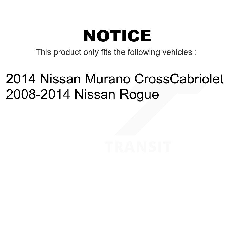 Front Suspension Link Kit For Nissan Rogue Murano K72-100299