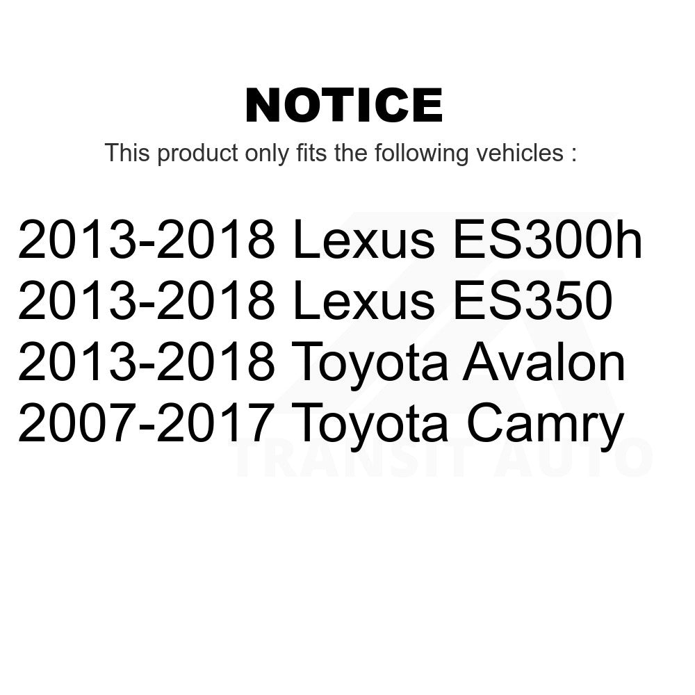 Front Suspension Stabilizer Bar Link Kit 72-K750123 For Toyota Camry Lexus ES350 Avalon ES300h