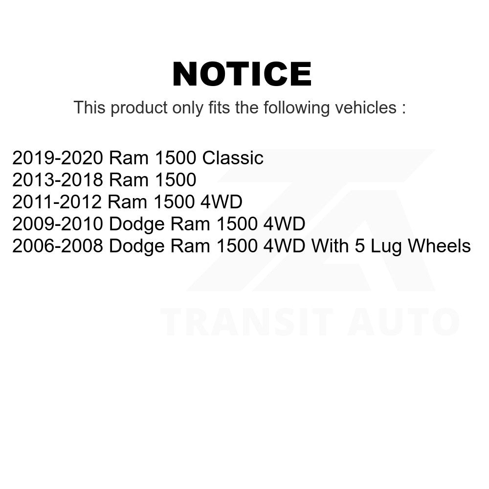 Front Suspension Stabilizer Bar Link Kit 72-K80894 For Ram 1500 Dodge Classic