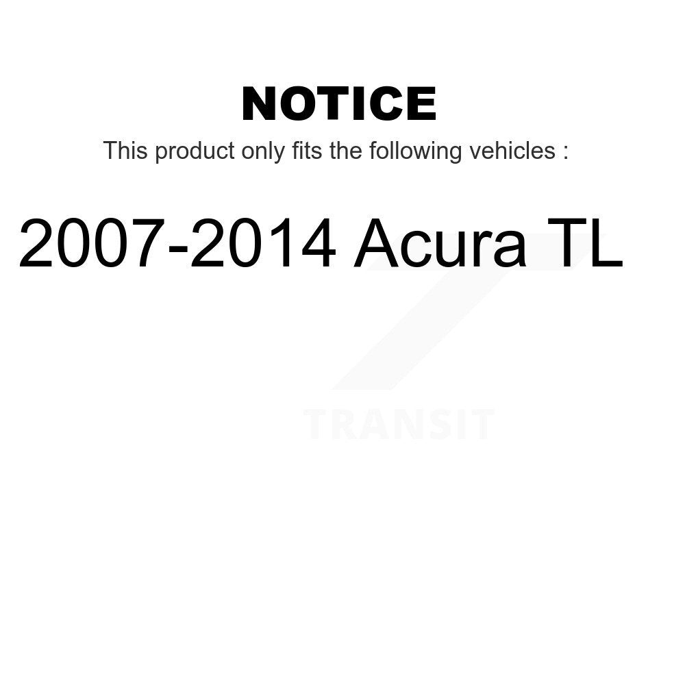 Front Suspension Stabilizer Bar Link Kit For 2007-2014 Acura TL KTR-100846