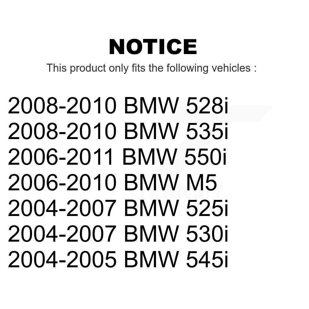 Front Suspension Stabilizer Bar Link Kit For BMW 530i 528i 525i 535i 550i 545i M5 KTR-100840