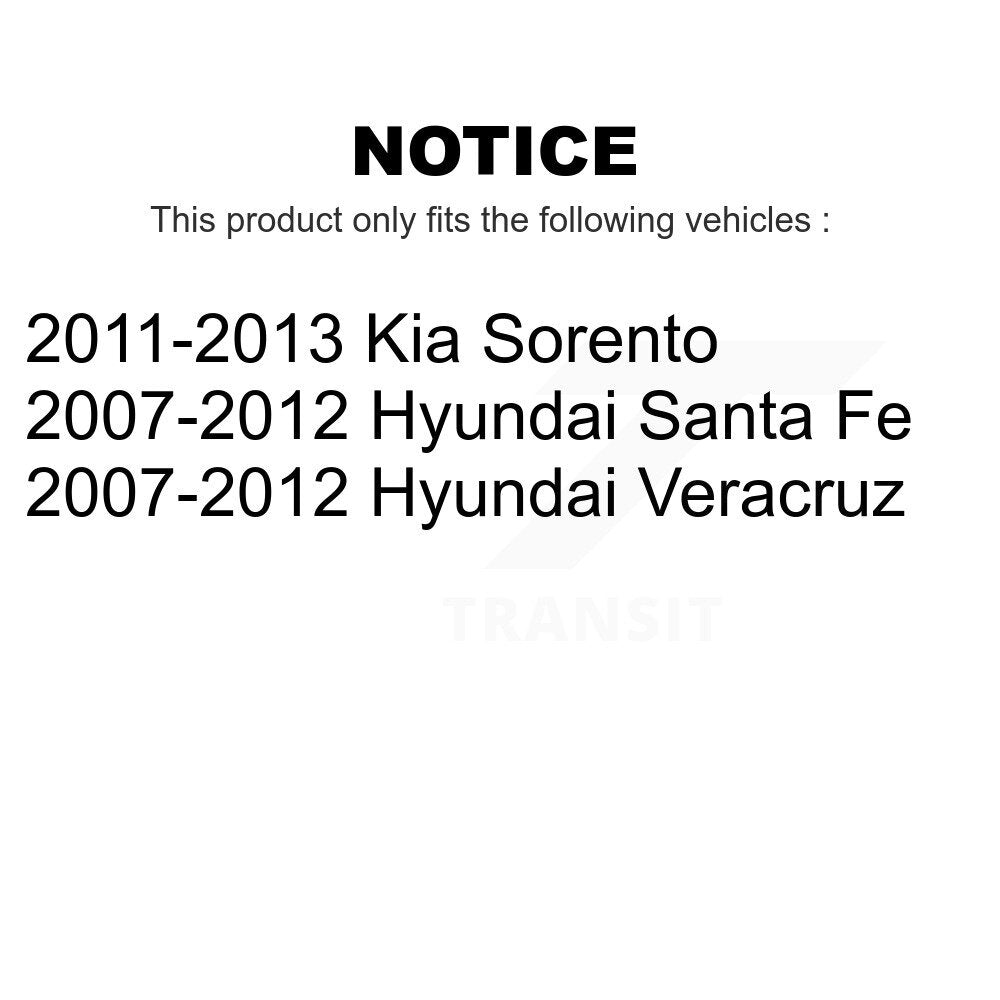 Front Suspension Stabilizer Bar Link Kit For Hyundai Santa Fe Kia Sorento Veracruz KTR-100860