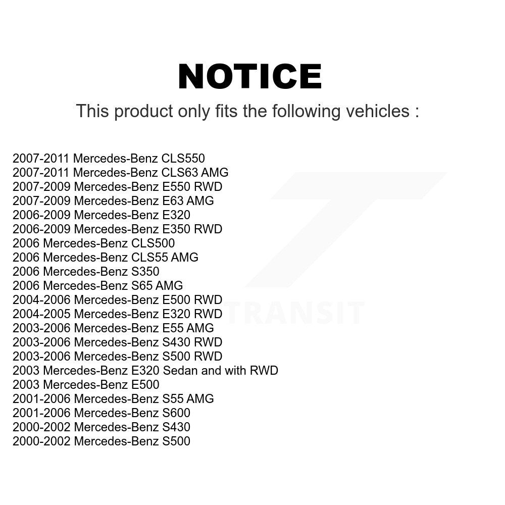 Front Suspension Stabilizer Bar Link Kit For Mercedes-Benz E350 E320 S430 S500 E500 CLS550 CLS500 E550 E55 AMG S55 E63 S600 CLS55 S350 CLS63 S65 KTR-100897