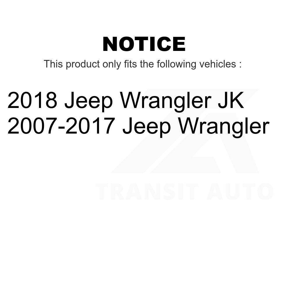 Front Suspension Stabilizer Bar Link Kit TOR-K750453 For Jeep Wrangler JK