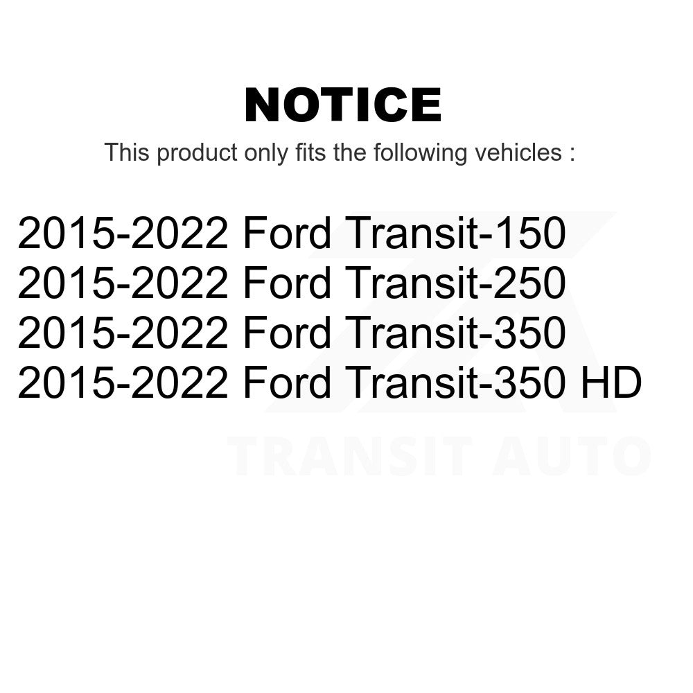 Front Suspension Stabilizer Bar Link Kit TOR-K750813 For 2015-2022 Ford Transit-250 Transit-350 Transit-150 HD
