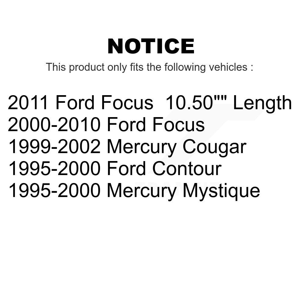 Front Suspension Stabilizer Bar Link Pair For Ford Focus Contour Mercury Cougar Mystique KTR-100802