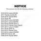 Front Suspension Stabilizer Bar Link Pair For Toyota RAV4 Prius Lexus Scion xB V NX200t tC NX300 CT200h Plug-In NX300h Corolla iM HS250h Mirai KTR-100689
