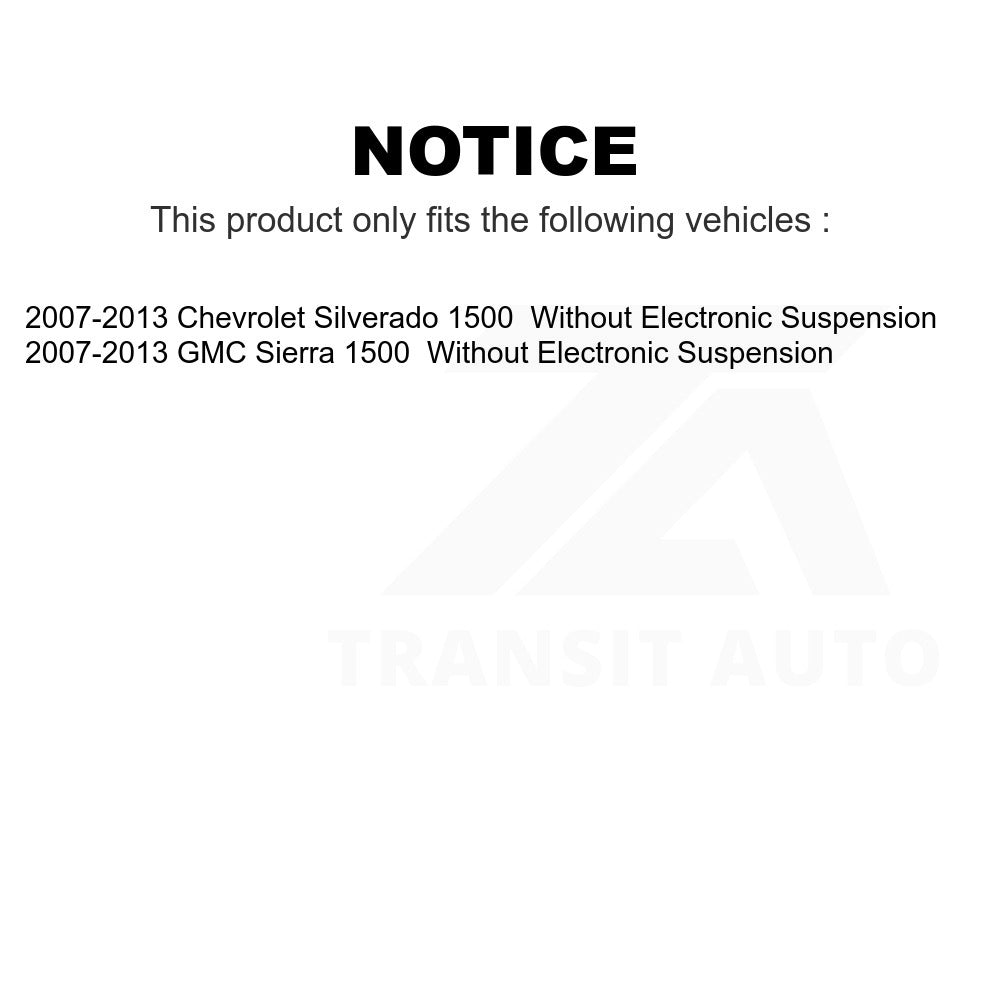 Front Suspension Strut 78-39105 For 2007-2013 Chevrolet Silverado 1500 GMC Sierra Without Electronic