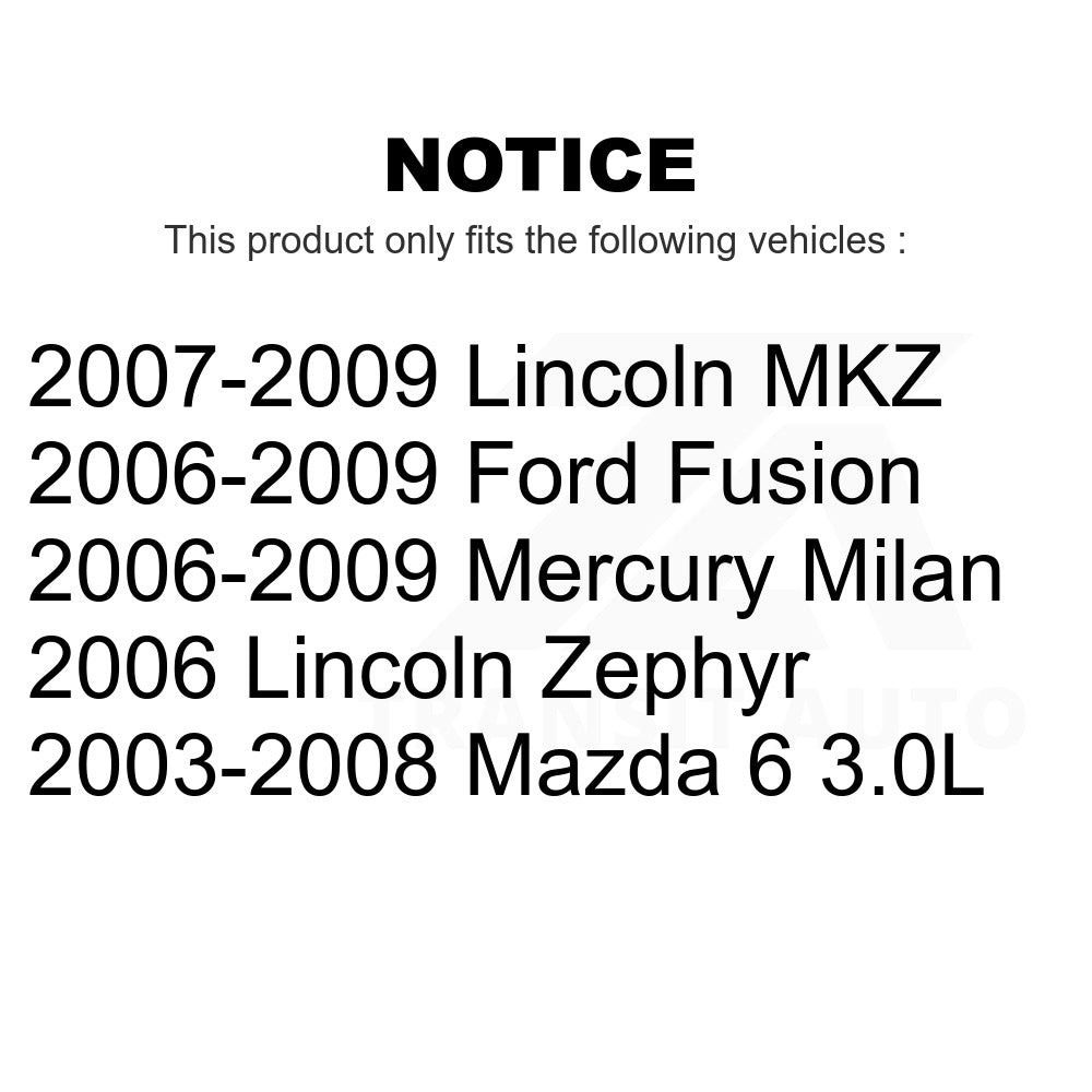 Front Suspension Strut 78-72261 For Ford Fusion Mazda 6 Mercury Milan Lincoln MKZ Zephyr