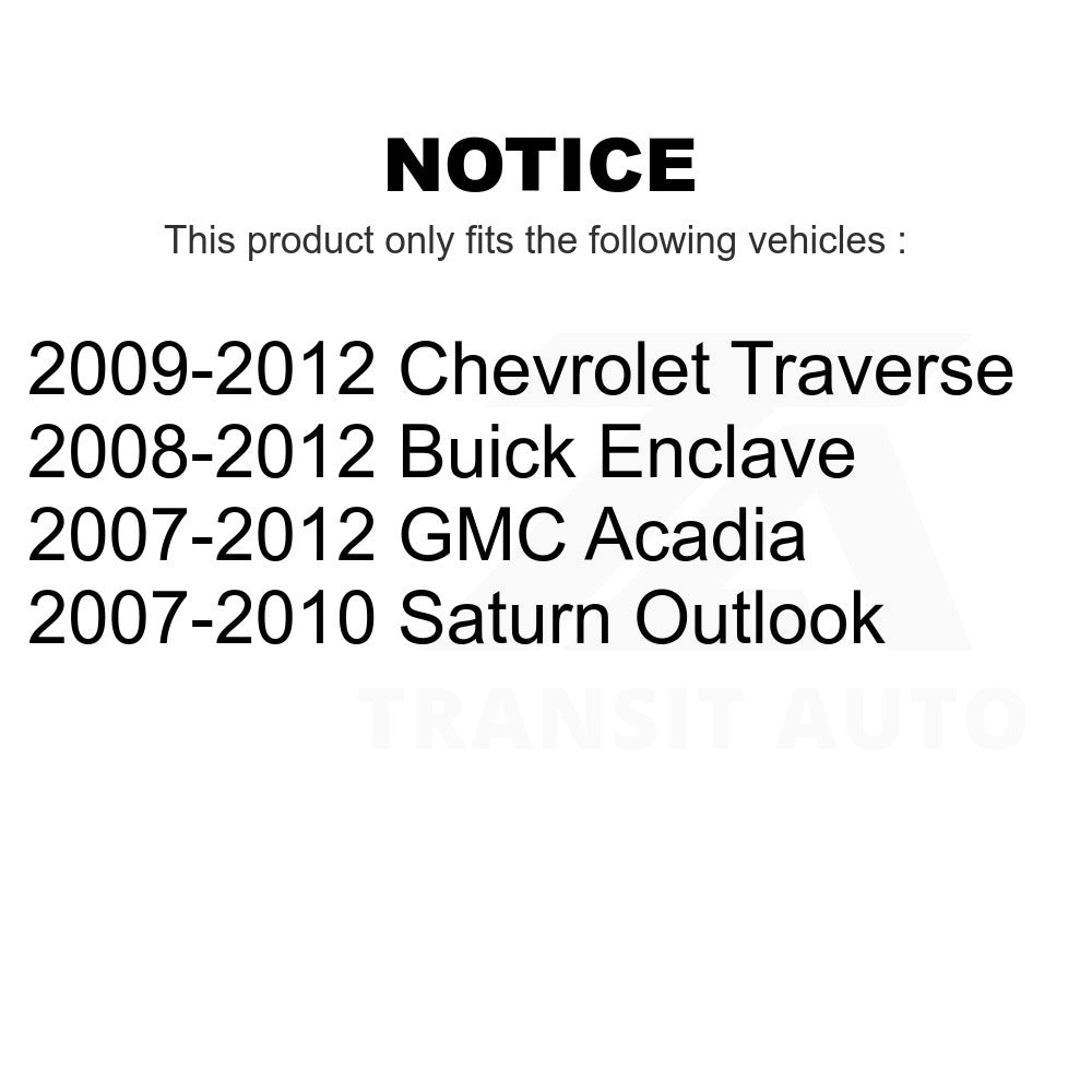 Front Suspension Strut 78-72518 For GMC Acadia Chevrolet Traverse Buick Enclave Saturn Outlook