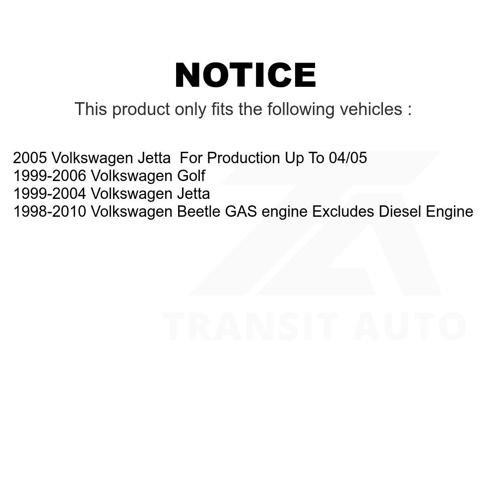 Front Suspension Strut Coil Spring Assembly 78A-11100 For Volkswagen Jetta Beetle Golf City