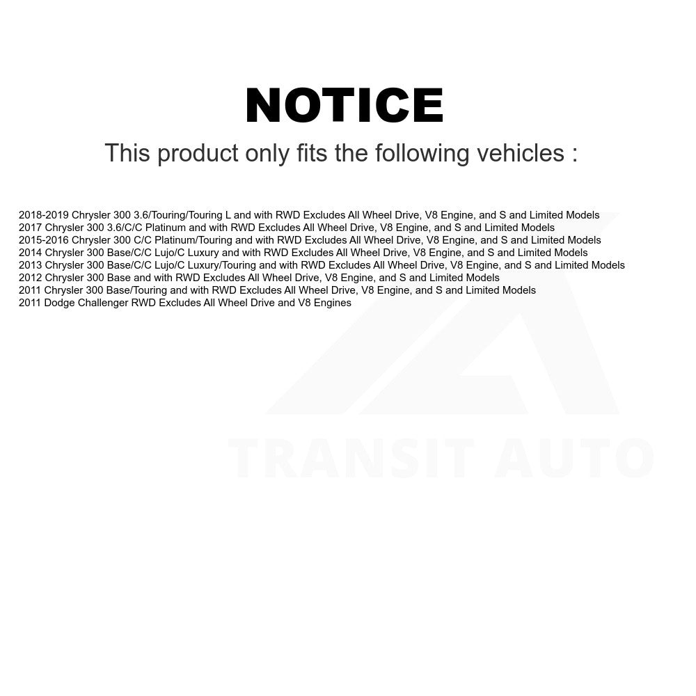Front Suspension Strut Coil Spring Assembly 78A-11510 For Chrysler 300 Dodge Challenger