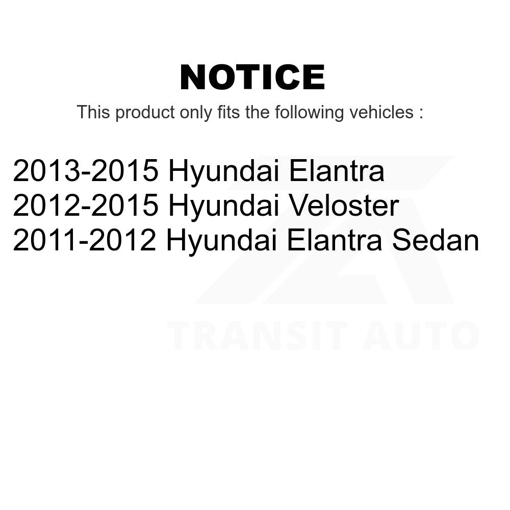 Front Suspension Strut Hardware Kit 73-902018 For Hyundai Elantra Veloster