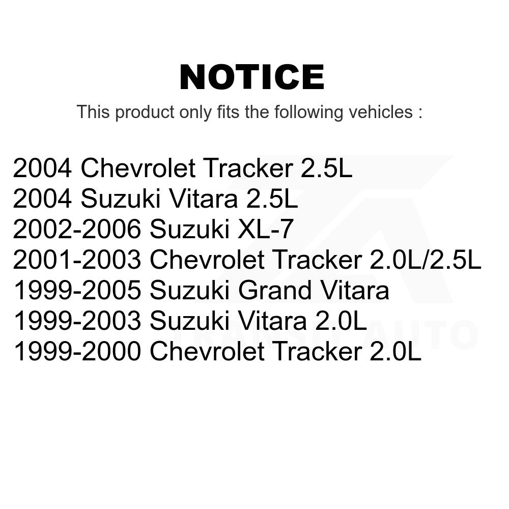 Front Suspension Strut Hardware Kit 73-904932 For Suzuki Chevrolet Tracker XL-7 Grand Vitara