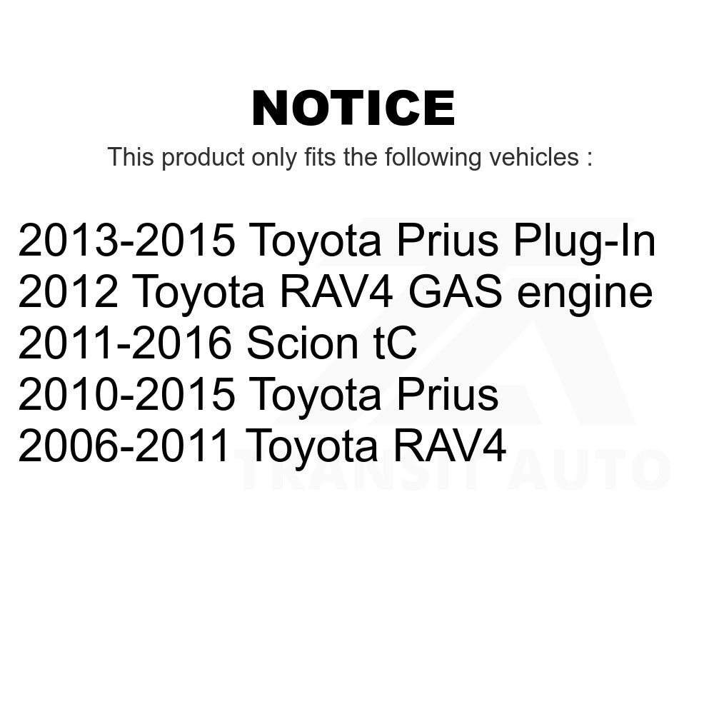 Front Suspension Strut Hardware Kit 73-906987 For Toyota RAV4 Prius Scion tC Plug-In