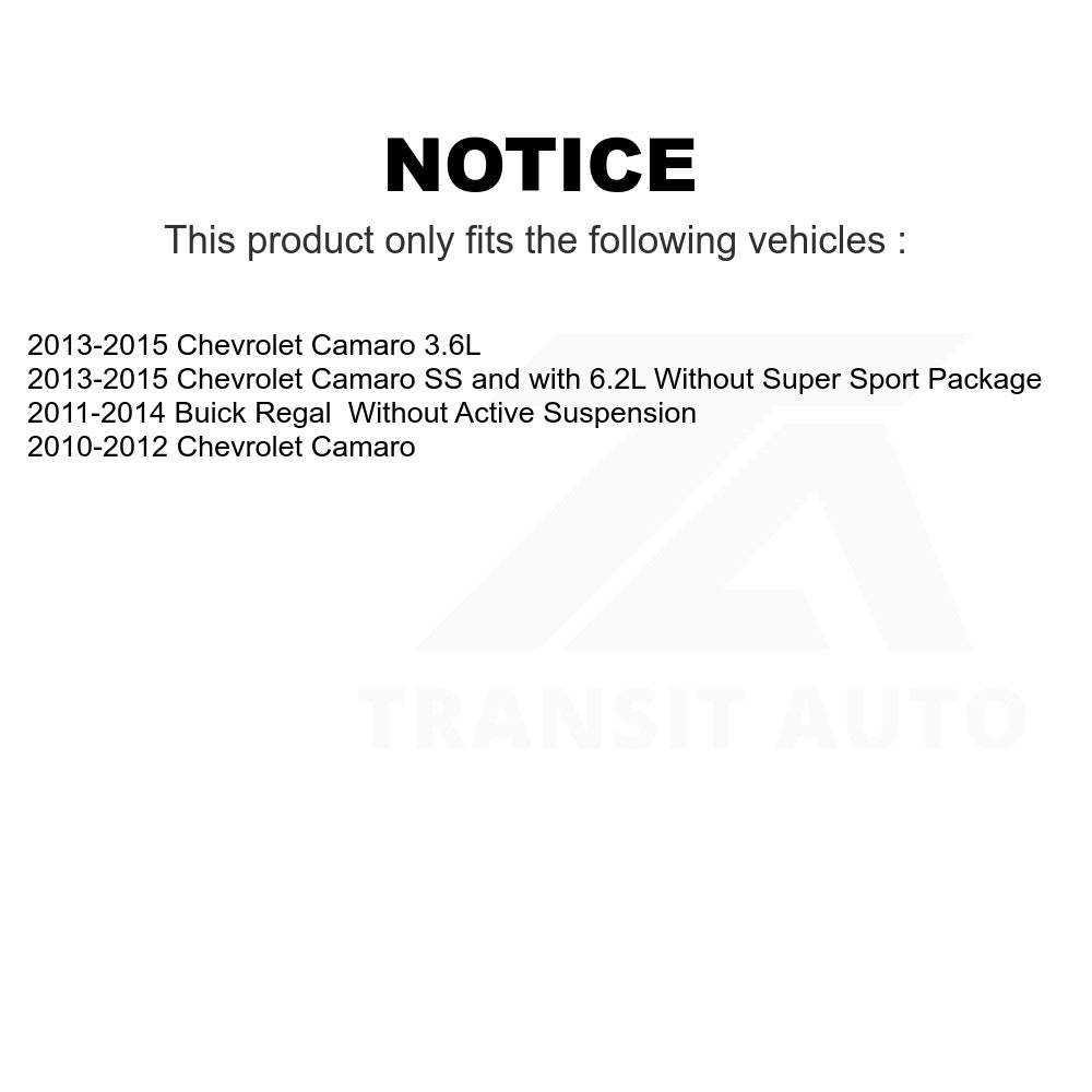 Front Suspension Strut Hardware Kit 73-907991 For Chevrolet Camaro Buick Regal