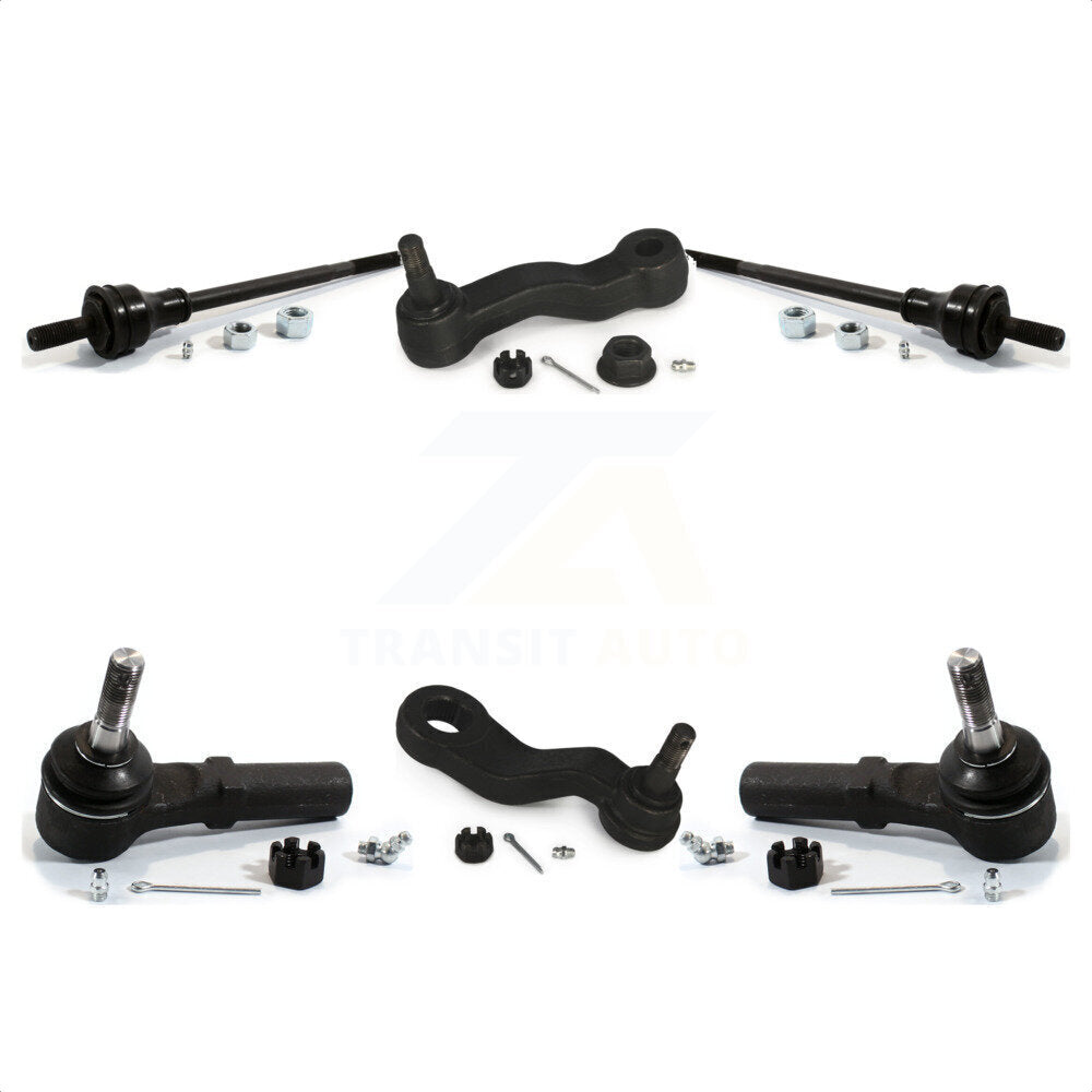 Front Tie Rod End Ball Joints Idler Arm Pitman Kit For Chevrolet Express 3500 GMC Savana 2500 Without Frame Bracket K72-101272