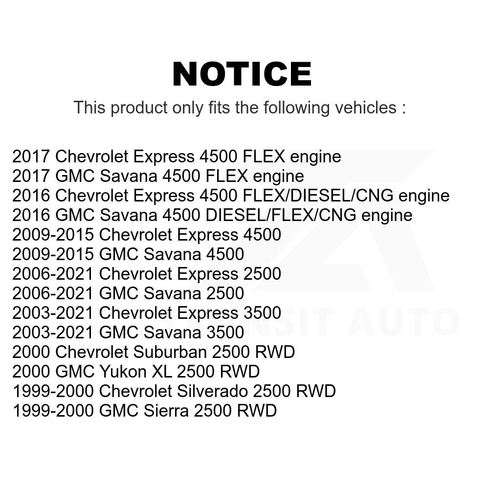 Front Upper Suspension Ball Joint TOR-K6694 For Chevrolet Express 3500 2500 GMC Savana Silverado Sierra Suburban Yukon XL 4500