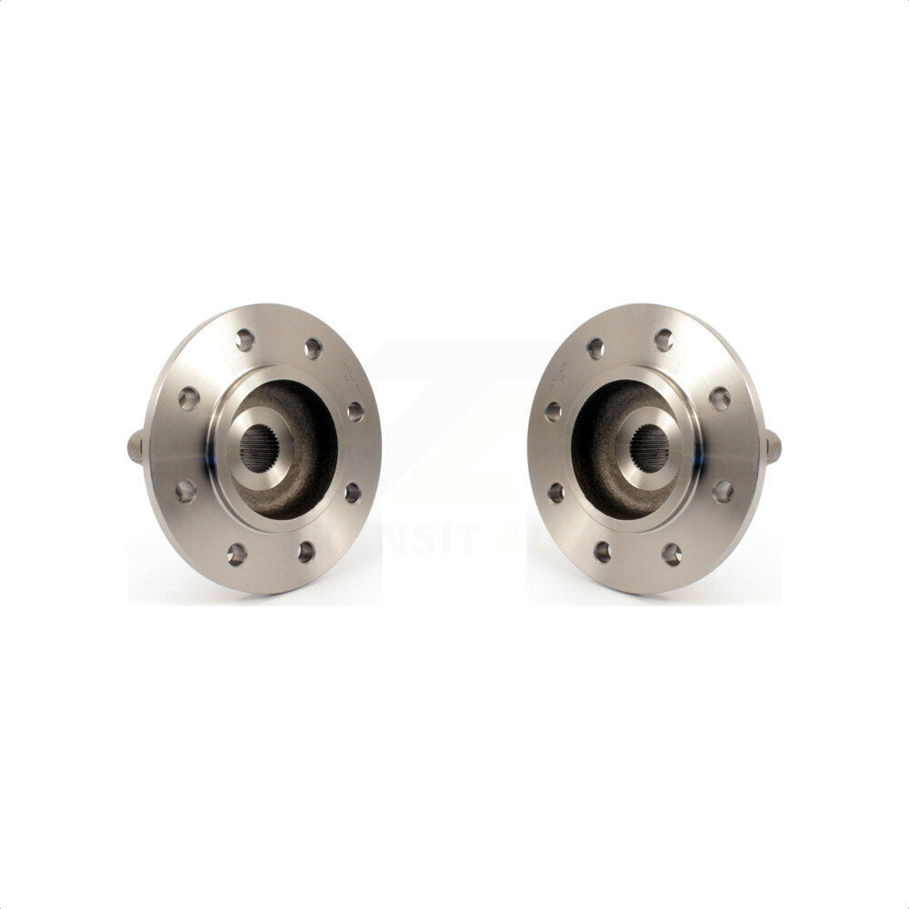 Front Wheel Bearing And Hub Assembly Pair For 1994-1999 Dodge Ram 2500 4WD with 2-Wheel ABS 4 Hole Rectangular Flange K70-100376