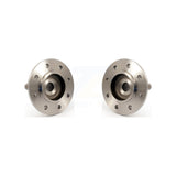 Front Wheel Bearing And Hub Assembly Pair For 1994-1999 Dodge Ram 2500 4WD with 2-Wheel ABS 4 Hole Rectangular Flange K70-100376