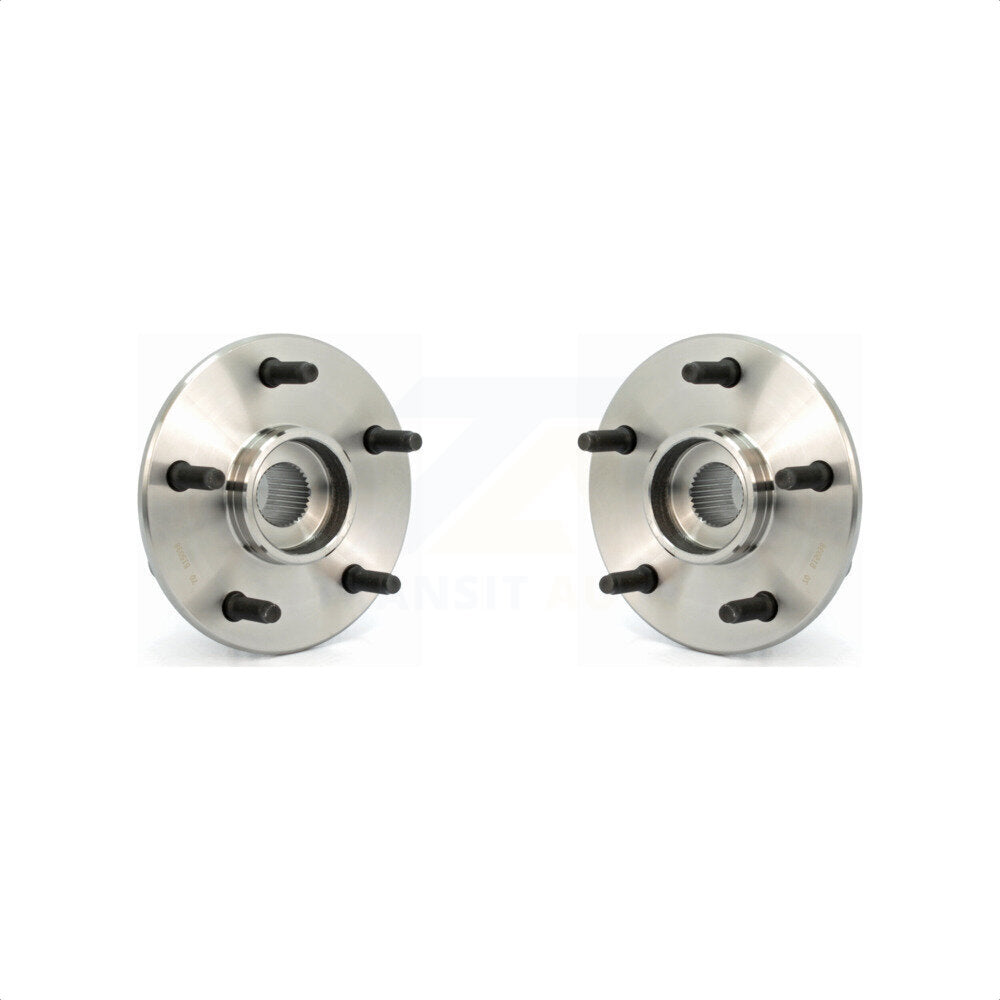 Front Wheel Bearing And Hub Assembly Pair For 2000-2001 Dodge Ram 1500 4WD with 2-Wheel ABS K70-100391
