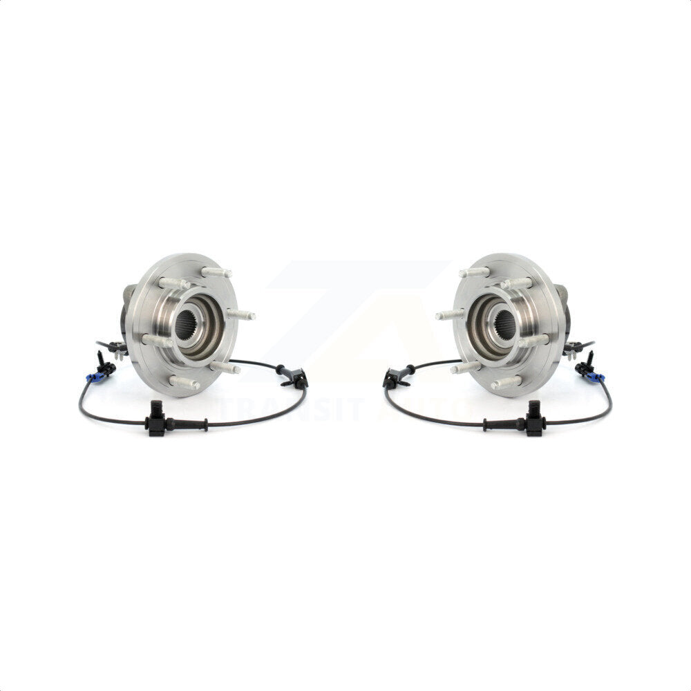 Front Wheel Bearing And Hub Assembly Pair For 2006-2008 Hummer H3 K70-100426