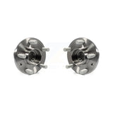 Front Wheel Bearing And Hub Assembly Pair For 2008-2015 Land Rover LR2 K70-100360