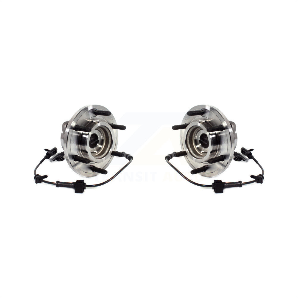 Front Wheel Bearing And Hub Assembly Pair For 2009-2010 Hummer H3 H3T K70-101490