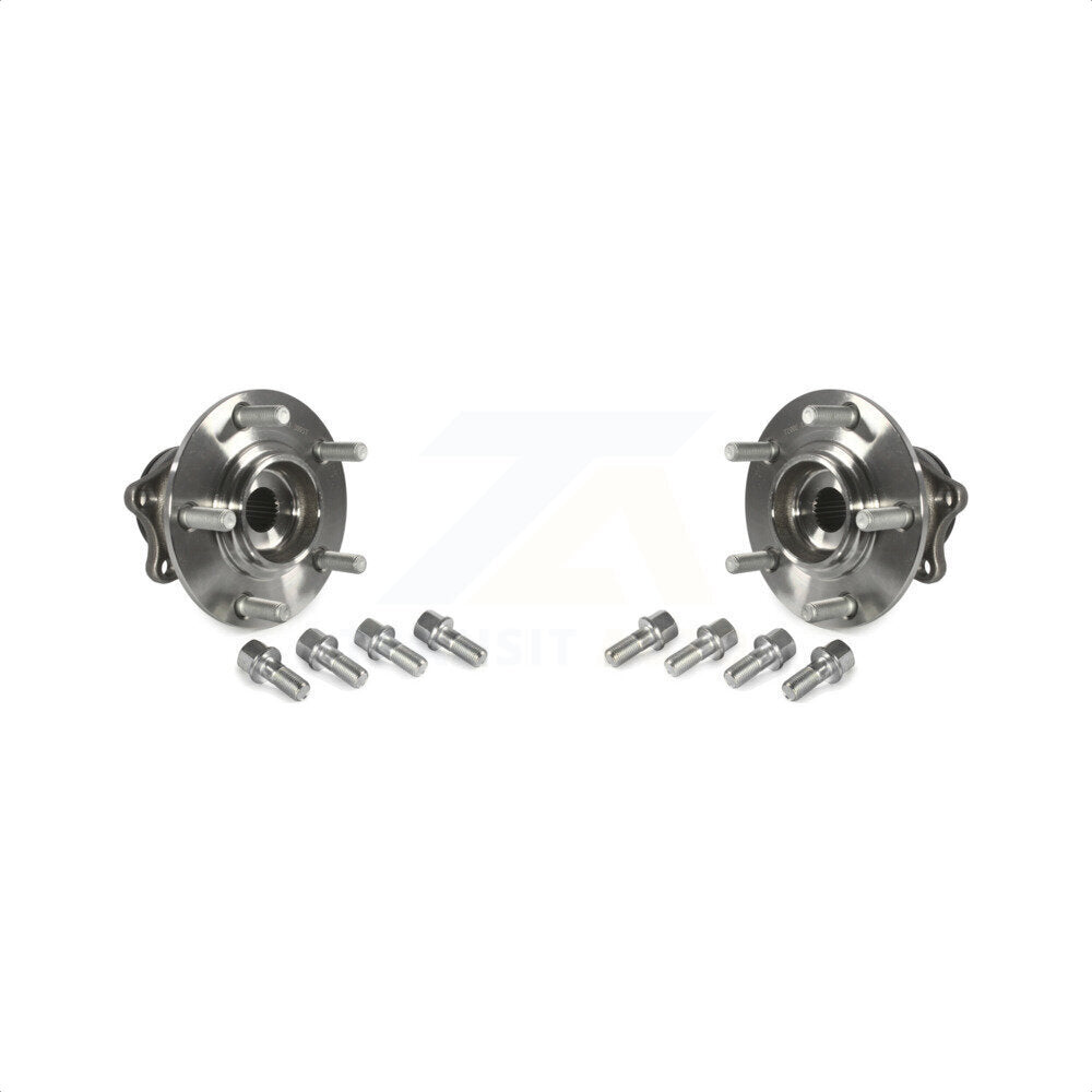 Front Wheel Bearing And Hub Assembly Pair For 2011-2012 Mitsubishi RVR 4WD K70-101806