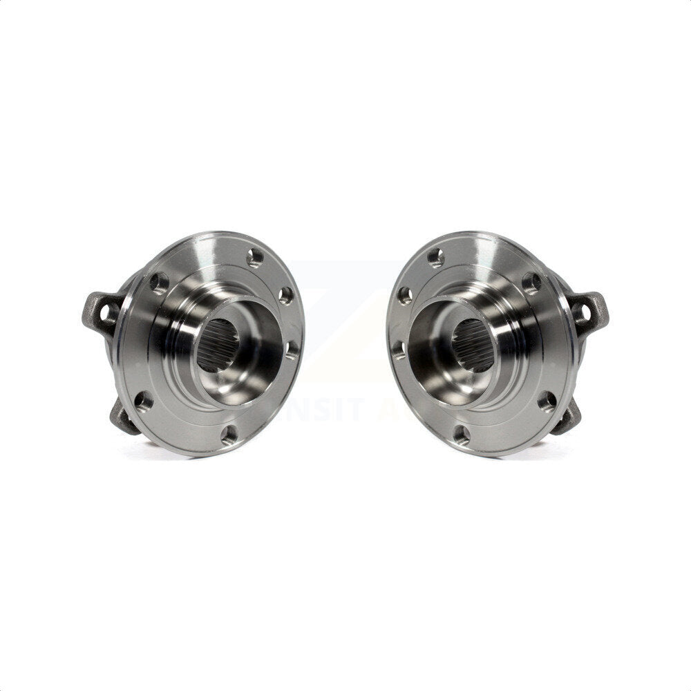 Front Wheel Bearing And Hub Assembly Pair For 2014-2022 Jeep Cherokee Without Off Road Suspension K70-100366