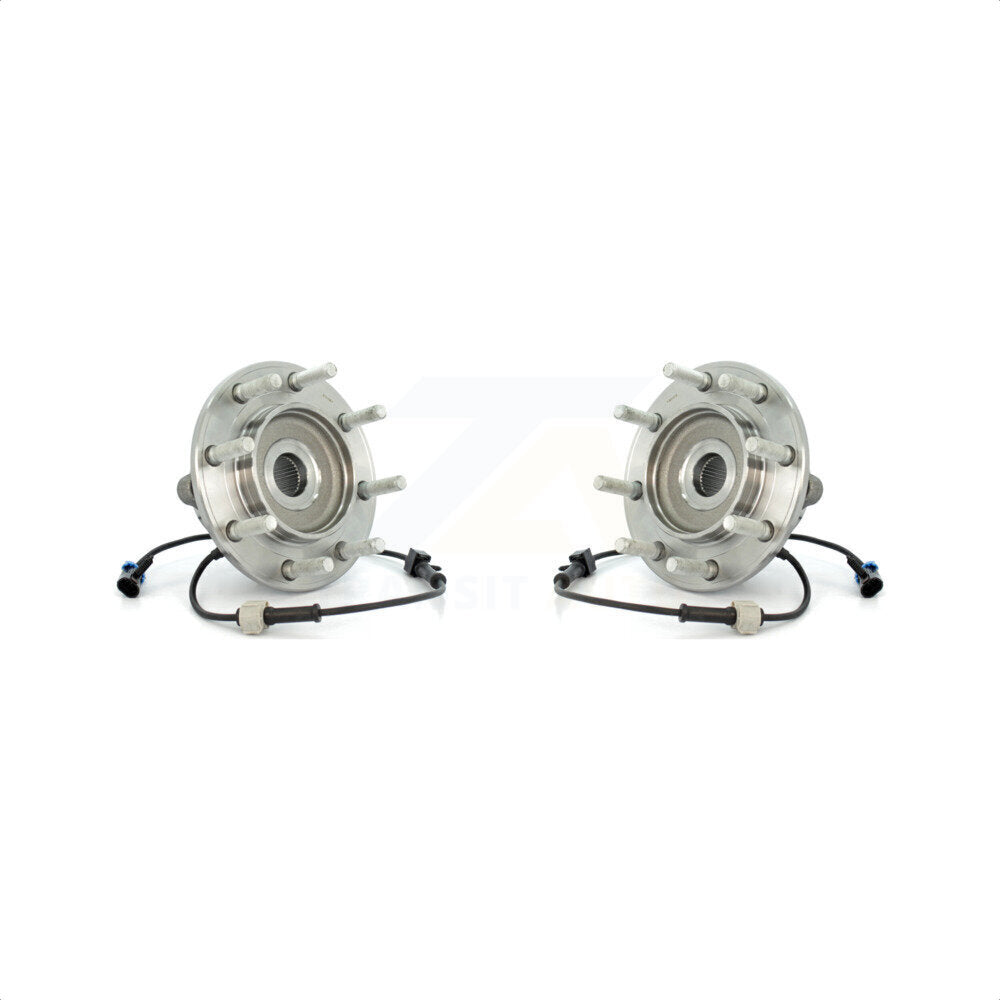 Front Wheel Bearing And Hub Assembly Pair For Chevrolet Silverado 3500 GMC Sierra Classic RWD K70-100422