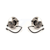 Front Wheel Bearing And Hub Assembly Pair For Ford F-150 4WD with 4-Wheel ABS K70-100375