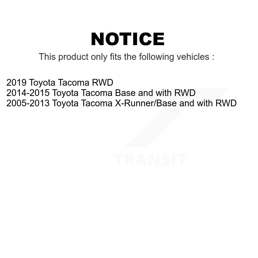 Front Wheel Bearing And Race Set Pair For Toyota Tacoma K70-101401