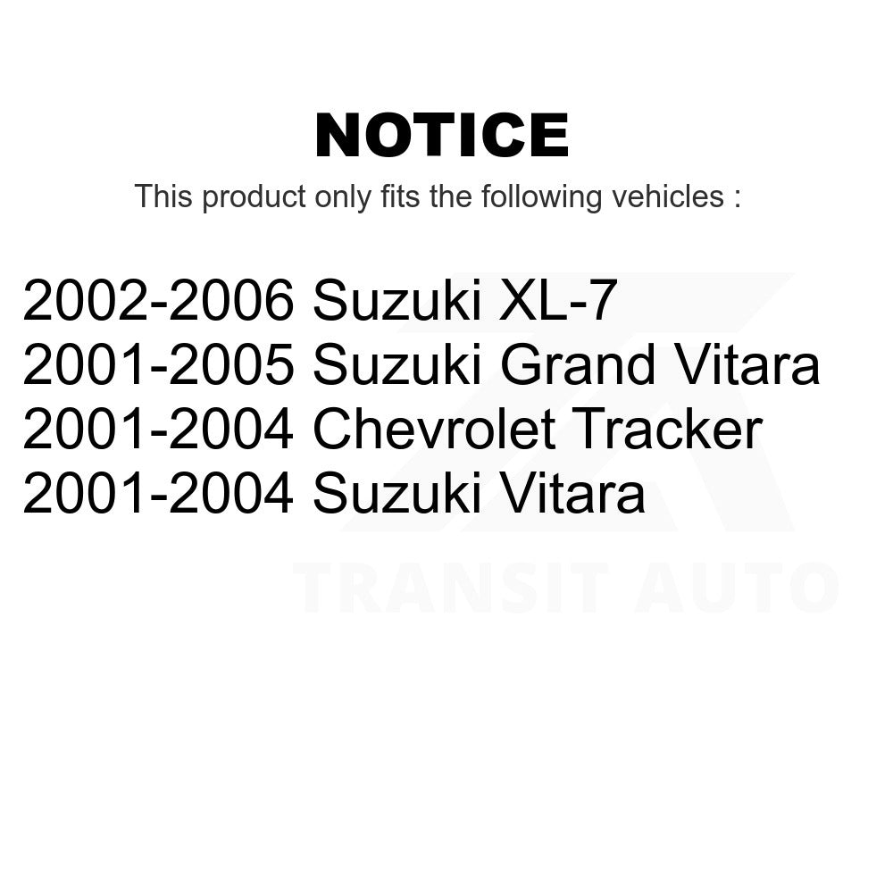Front Wheel Bearing Hub Assembly 70-513193 For Suzuki Chevrolet Tracker XL-7 Grand Vitara