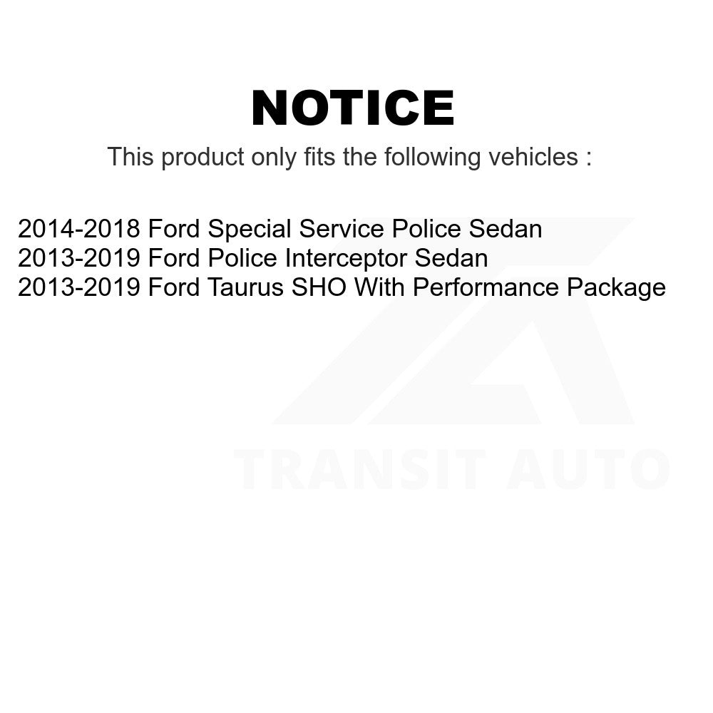 Front Wheel Bearing Hub Assembly 70-513339 For Ford Taurus Police Interceptor Sedan Special Service