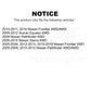 Front Wheel Bearing Hub Assembly 70-515065 For Nissan Frontier Pathfinder Xterra Suzuki Equator