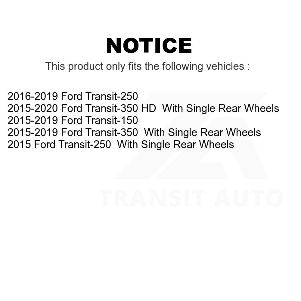 Front Wheel Bearing Hub Assembly 70-515153 For Ford Transit-250 Transit-350 Transit-150 HD